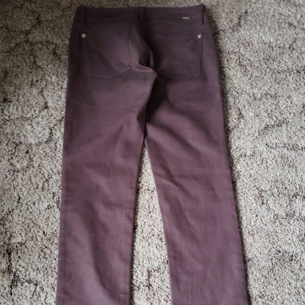 DL1961 ANGEL Midrise Skinny Ankle Jean's Brown 27
